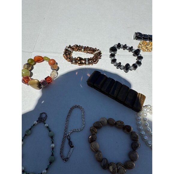 Vintage Bracelet Lot - Costume Fashion Jewelry - Jewelry Lot - Picture 2 of 7